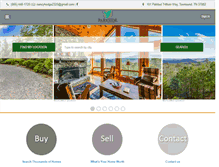 Tablet Screenshot of parksiderealtyservices.com